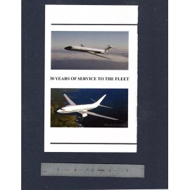 VR-57 CONQUISTADORS 30th ANNIVERSARY 2008 Booklet US Navy Squadron Patch Image