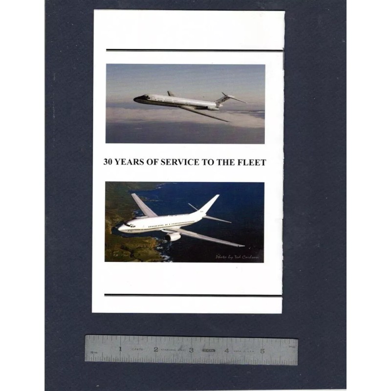 VR-57 CONQUISTADORS 30th ANNIVERSARY 2008 Booklet US Navy Squadron Patch
