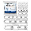100 cm = 1 metre 6 mm thick stainless steel