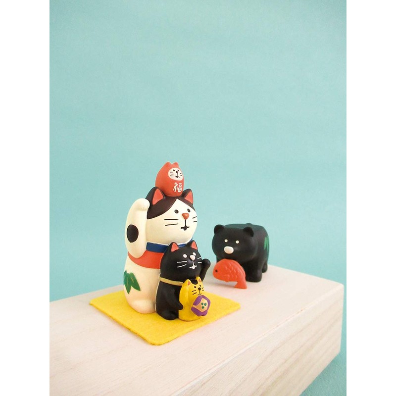 Decole ZCB-61264 Concombre Design Accessory Lucky Layer Maneki Neko 1.6