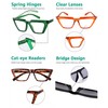 Eyekepper 10 Pack Reading Glasses Design Cat-Eye Large Readers Women