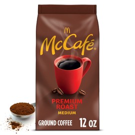 McCafe Premium Roast, Medium Roast Ground Coffee, 12 oz Bag