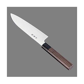 Sakai Kikumori Japanese Style Santoku (Double-Edged) Rosewood Pattern 63-1251-49