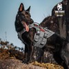 OneTigris Large Tactical Dog Harness, No Pulling Adjustable Dog Vest