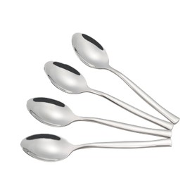 Sosody Stainless Steel Dessert Spoons, 12 Pieces