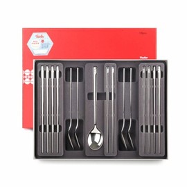 Fissler 5-Person Cutlery Set 10P (5 Spoons, 5 Chopsticks) / 휘슬러 5인 수저세트 10P(수저 5P 젓가락 5P)