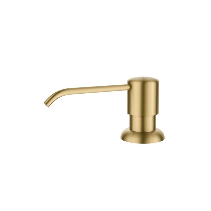 KRAUS Boden Kitchen Soap and Lotion Dispenser in Brushed Brass,