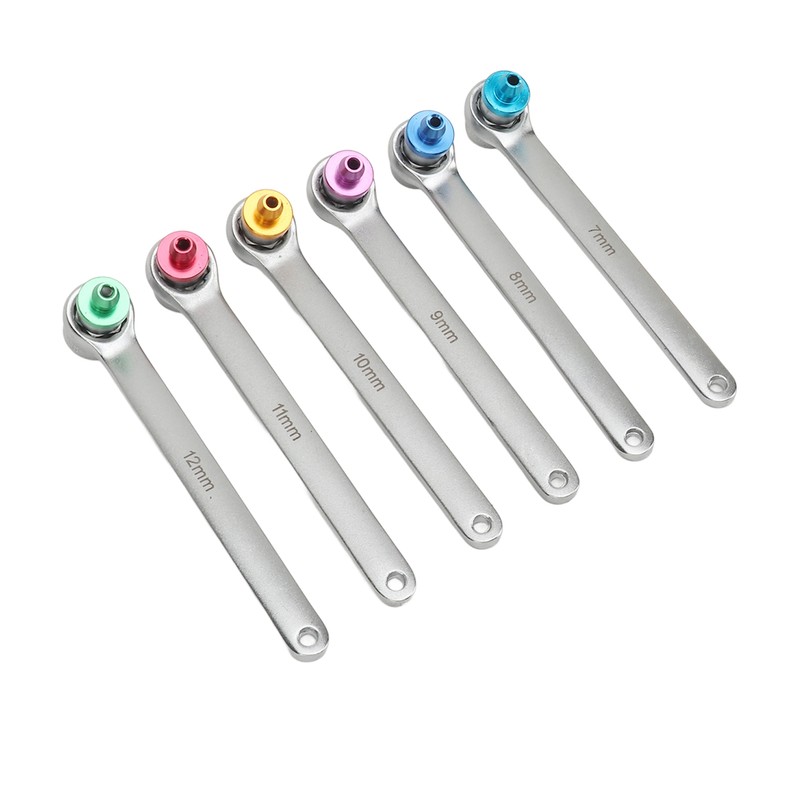Brake Bleeding Spanner Tool Kit 7 to 12mm 12 Point