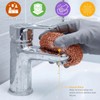 PAMI Heavy Duty Non Scratch Copper Scrubbers for Pots and