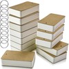 MotBach 10 pack White Blank Flash Cards with 500 Sheets