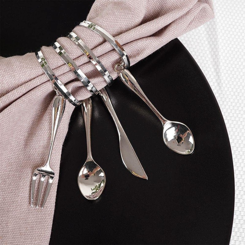 Napkin Holder Serviette Rings Ring Cutlery Ring Table Decoration Cutlery