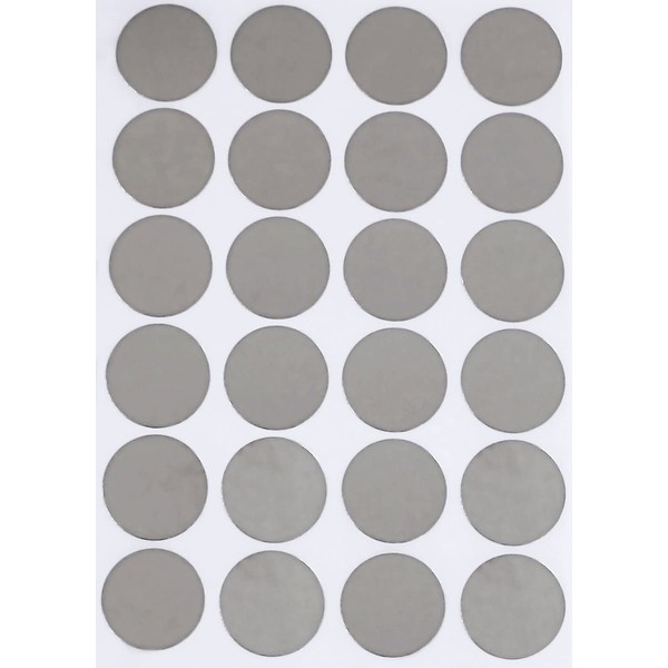 Royal Green Silver Dot Stickers 1 inch Round Label dots 25mm - 120 Pack