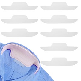 Healeved Pack of 60 Collar Protection Welding Pads, Collar Protector Welding Pads with Disposable Collar Protection, Disposable Welding Pads for Neck Collars, Collar Welding Pads for Shirts, Sweat