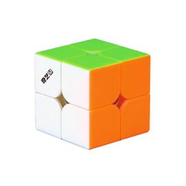QY MS 2x2 Magic Cube Speed Cube Magnetic Puzzle Cube Flexible 3D Puzzles for Cube Lovers