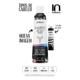 Shampoo Matizador Negro Sin Sal Sin Parabenos 500ml + Regalo
