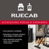 Ruecab - Chimney Brush - with Standard Female Thread of