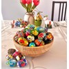 Pysanky (Pisanki) Polish Handpainted Wooden Easter Eggs - Bakers Dozen