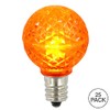 Vickerman G30 LED Orange Replacement Bulb, Package of 25