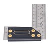 L Measurements Ruler Stainless Steel High Accuracy Carpenter Square Framing