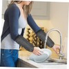iplusmile 2 Pairs Oilproof Cleaning Forearm Sleeves Thick Protective Arm