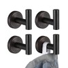 JQK Bathroom Towel Hook Oil Rubbed Bronze, 304 Stainless Steel