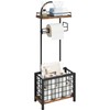 CHOEZON Toilet Paper Holder Stand, Freestanding Toilet Paper Holder with