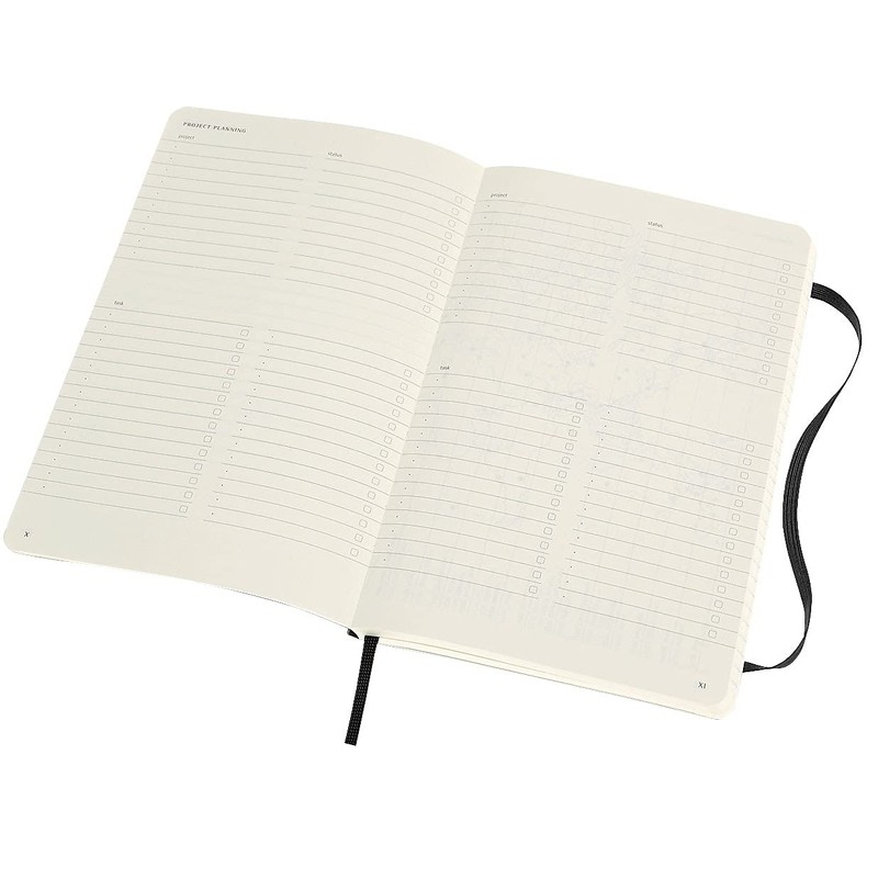 Moleskine PROPFNTB3SBK Large Pro Soft Notebook, Black