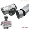 I-sells Metal Ducting End Cap 125mm / 5 inch Male/Female