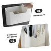 ABOOFAN 1Set Hanging Shower Basket Wall Mounted Sundry Container for