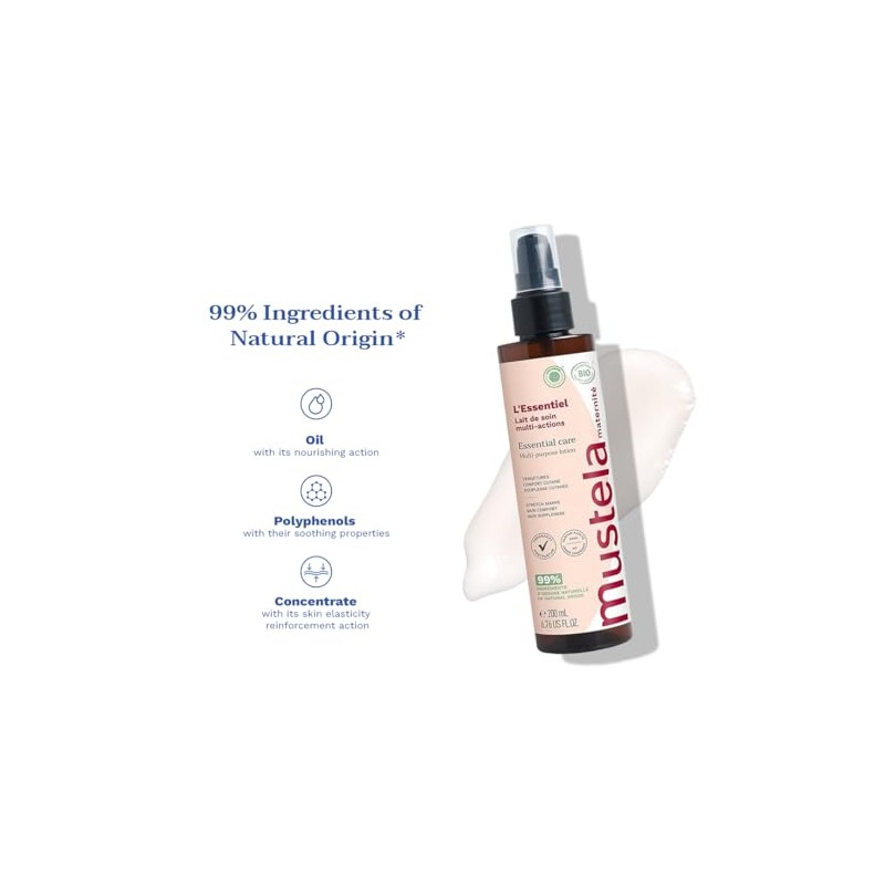 Mustela Loción Corporal de Maternidad, 200ml