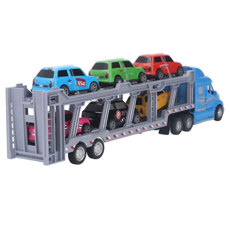 Transport Truck Toy 1/48 Scale Simulation Pull Back Collectible Cars