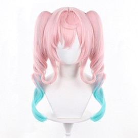 Collapse Star Rail Hianshi Cosplay Wig, Disguise, Heat Resistant Wig, Wig Wig, Comic Event, Halloween, School Festival, Cultural Festival, Stage Performance, Costume with Wig Net Included, Cosplay