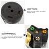30A RV Outlet 125V 2P Industrial Grade Flush Mount Receptacle