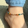 Jewboo 7 Chakra Infinity Beach Anklet Bracelet for Women Foot