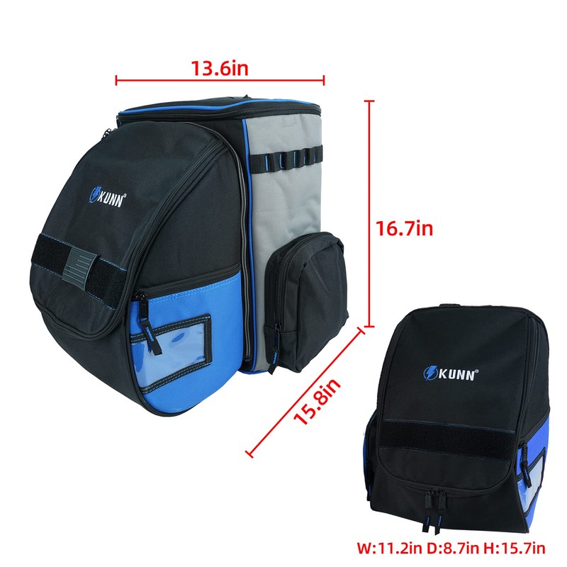 KUNN Welding-Backpack Multifunction Helmet-Bag - Ultimate Equipment Bag with Cotton