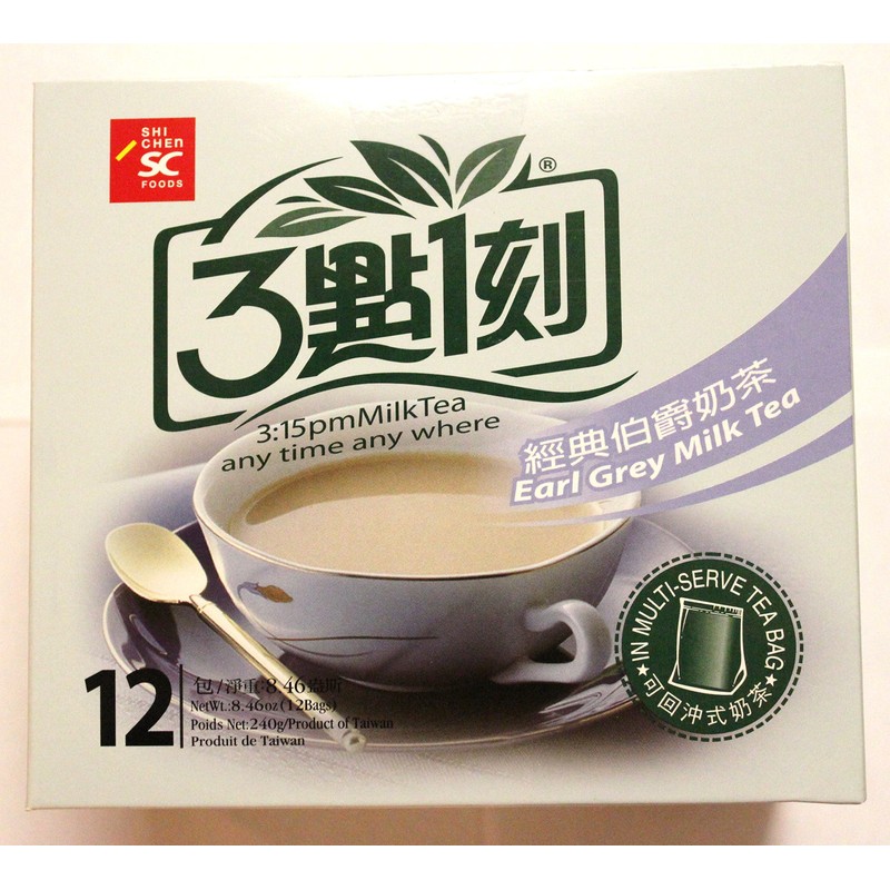 3:15pm Milk Tea - Earl Grey Flavor, 8.46 Oz (Pack