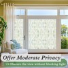 rabbitgoo Window Privacy Film Frosted Glass Window Film, Static Cling
