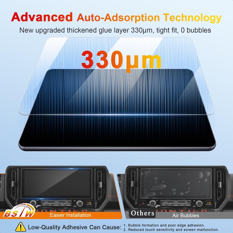 for 2025 Nissan Frontier Screen Protector for 2025 Frontier Pro-4X/Pro-X/SL/SV