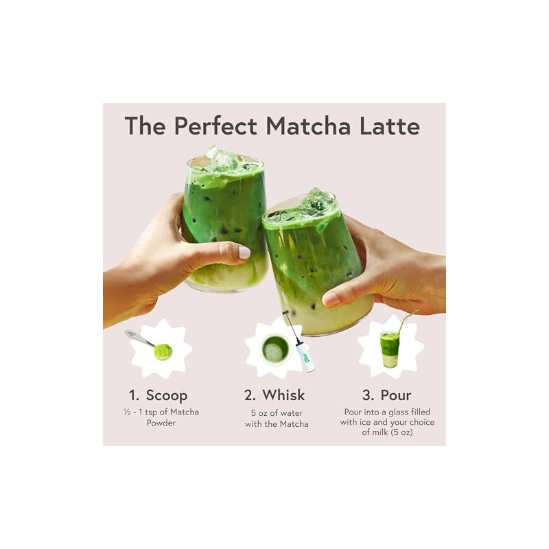 MATCHABAR Classic Matcha - Polvo de té verde de grado