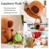 MisFun Capybara Plush Toy, 23 cm Capybara Cuddly Toy with
