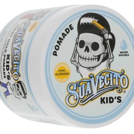 Suavecito Kids Gentle Pomade Haircare Gel – Soft Hold Styling Formula for Delicate Hair & Sensitive Skin, Safe & Easy to Wash Out