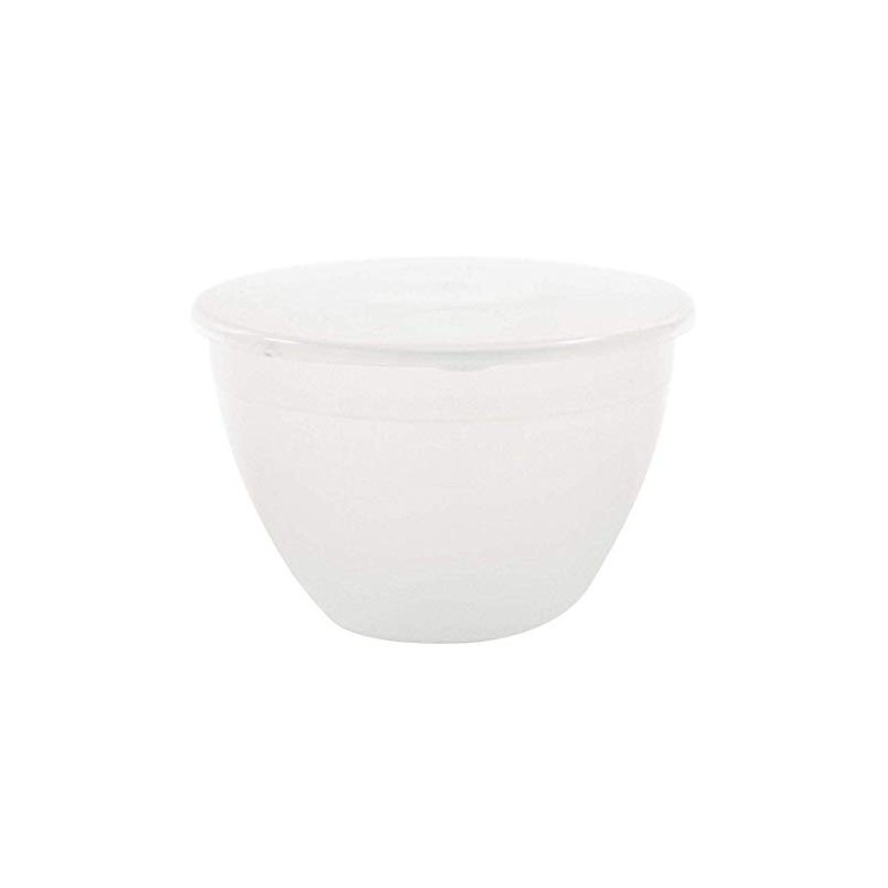 KitchenCraft Plastic Pudding Basin with Lid, Small, 275 ml (0.5
