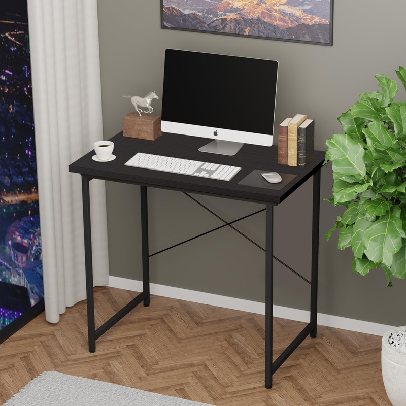YSSOA Computer Desk Home Office Work Study Writing Modern Simple