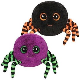 TY Beanie Boo Plush - Crawly the Spider (1 Random colour supplied)