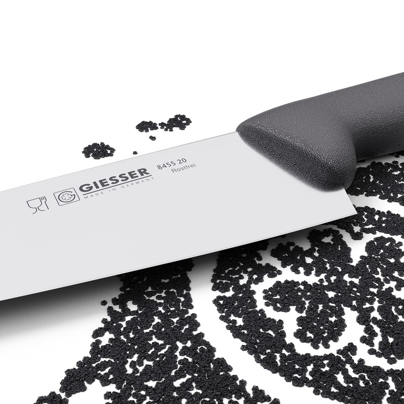 Giesser seit 1776 - Made in Germany - Kochmesser schwarz,