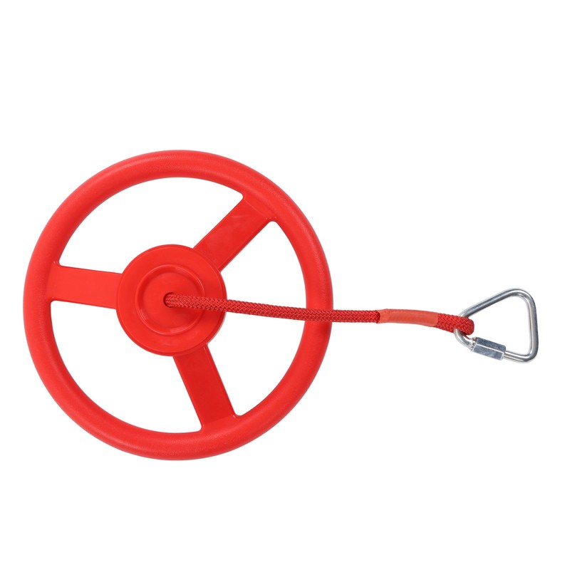 Children Gym Rotating Wheel Plastic Directional Wheel Kids Outdoor Fitness