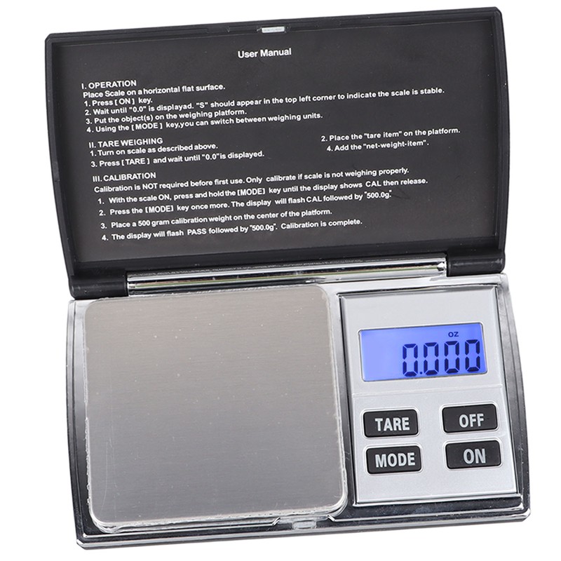 Mini Jewelry Scale High Accuracy Lightweight Portable Smart Electronic Digital