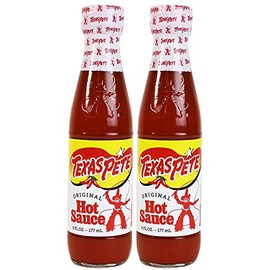 Texas Pete Original Hot Sauce 6 oz. (Pack of 2) One Pack