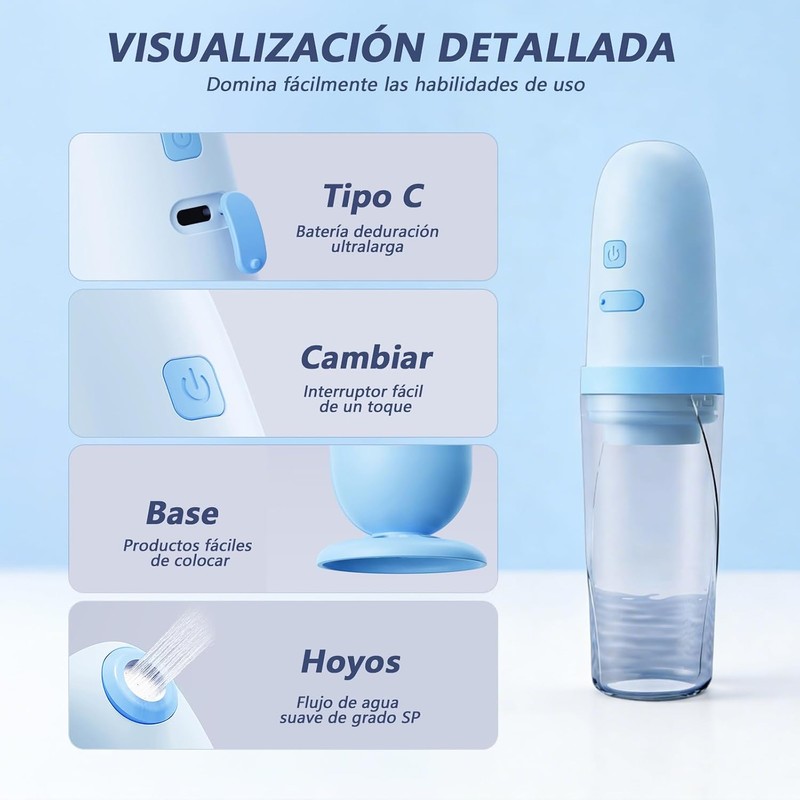 Bidet Portatil Eléctrico, Botella Perineal Postparto Tiene Tres Modos de