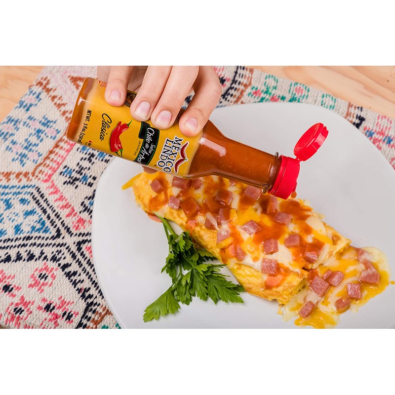 Mexico Lindo Chile de Arbol Hot Sauce Ingredients | 12,190